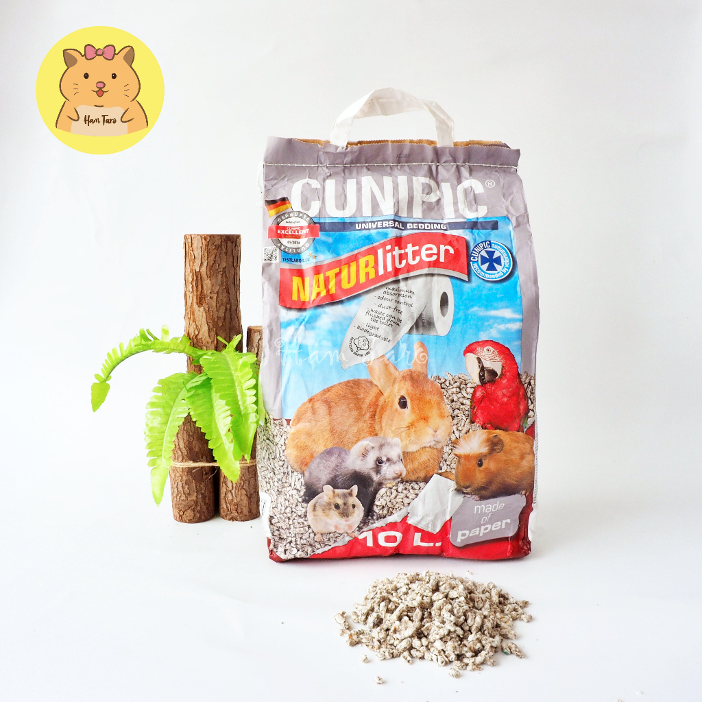 [Ready Stock] 10L Cunipic Paper Litter Bedding Basic Toilet Litter
