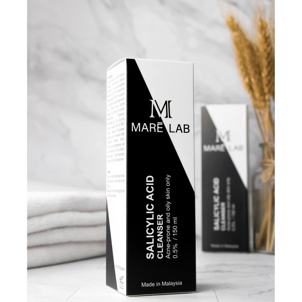 Salicylic Acid facial Cleanser + Niacinamide For Oily Acne Clogged Pores Black Head White Head