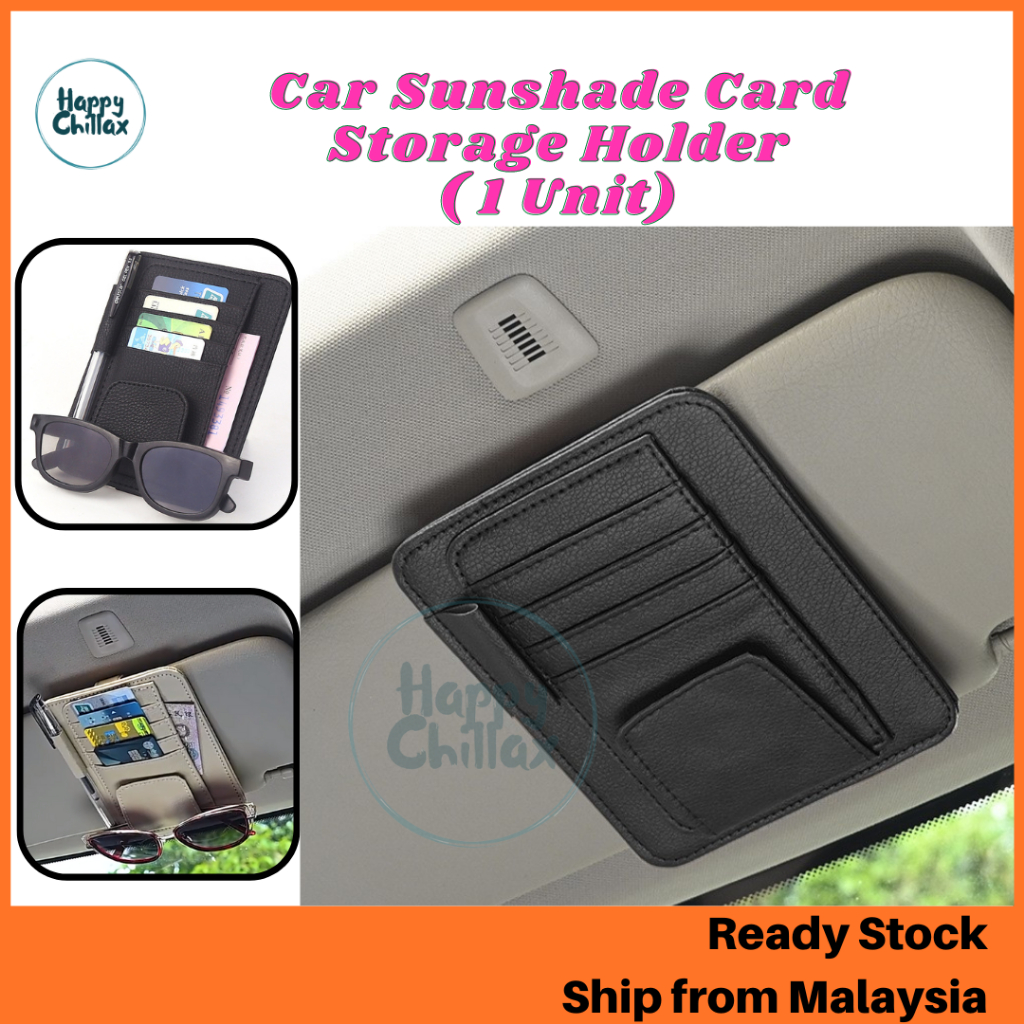 Car Sunshade Card Holder/Car Sun Visor Organizer Shopee Malaysia