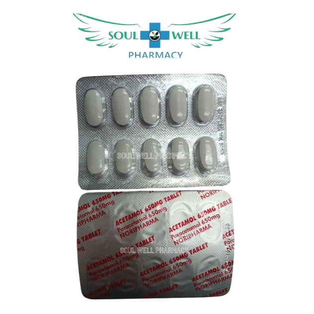 Noripharma Acetamol Mg Paracetamol S Shopee Malaysia