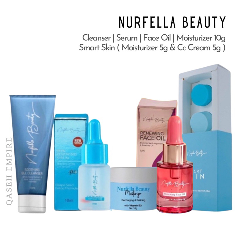 SCAR TREATMENT SERUM ( SKIN RENEWING SERUM ) & FACE OIL NB & BEAUTY BOX