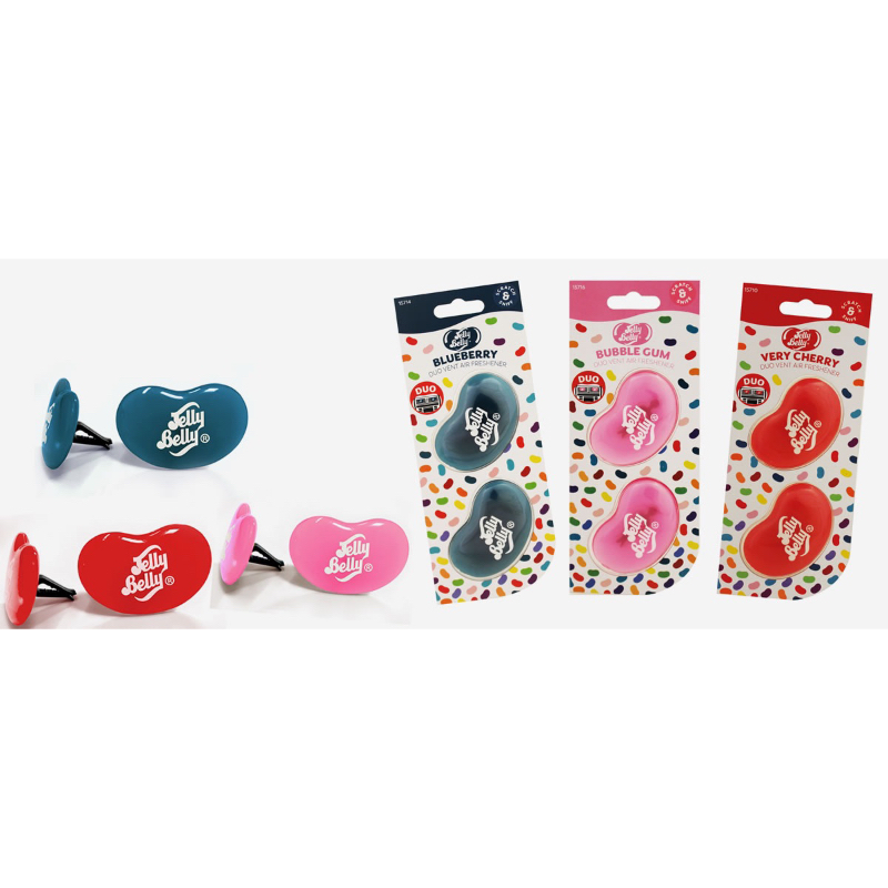 Jelly Belly Bean 3D Gel Air Fresheners Car Perfume Room Perfume Air