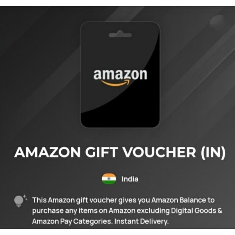 Amazon Pay India E-Gift Card