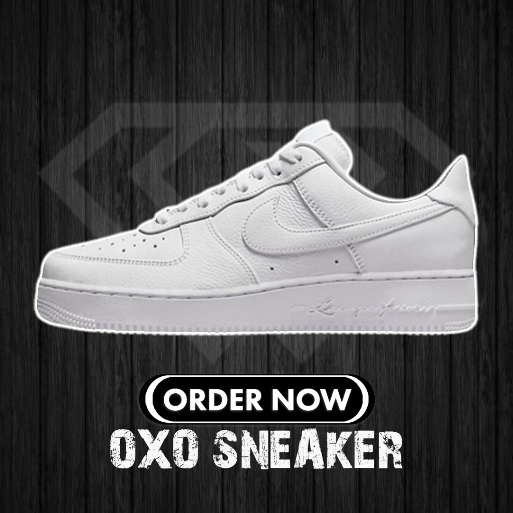 Drake NOCTA x Nike Air Force 1 Low SP Certified Lover Boy White AF1 CZ8065-100 NK Sneakers Women Men Shoes Kasut