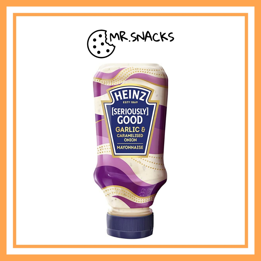 Heinz Seriously Good Garlic Caramelised Onion Mayonnaise 220ml Shopee Malaysia