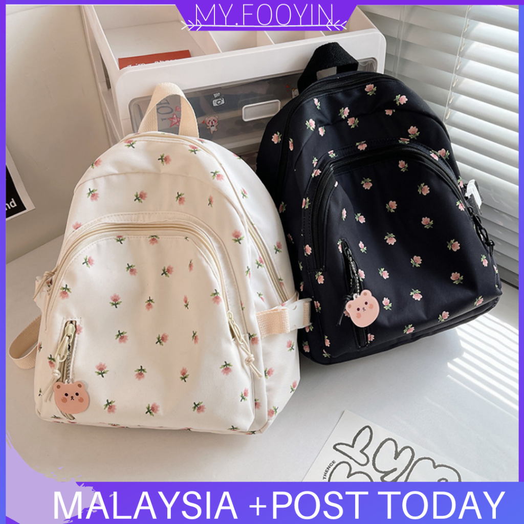 B38 READY STOCK MYFOOYIN Backpack Premium Casual Grand Warni Backpack PU Bags Travel Casual Bag Shoulder Beg