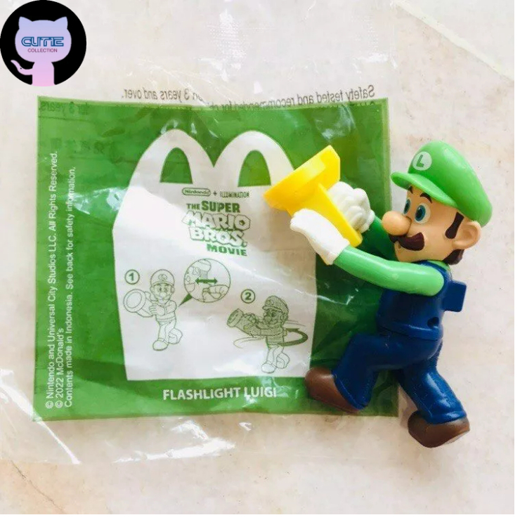 [Malaysia Ready Stock] McDonald's Happy Meal Toys- Flashlight Luigi ...