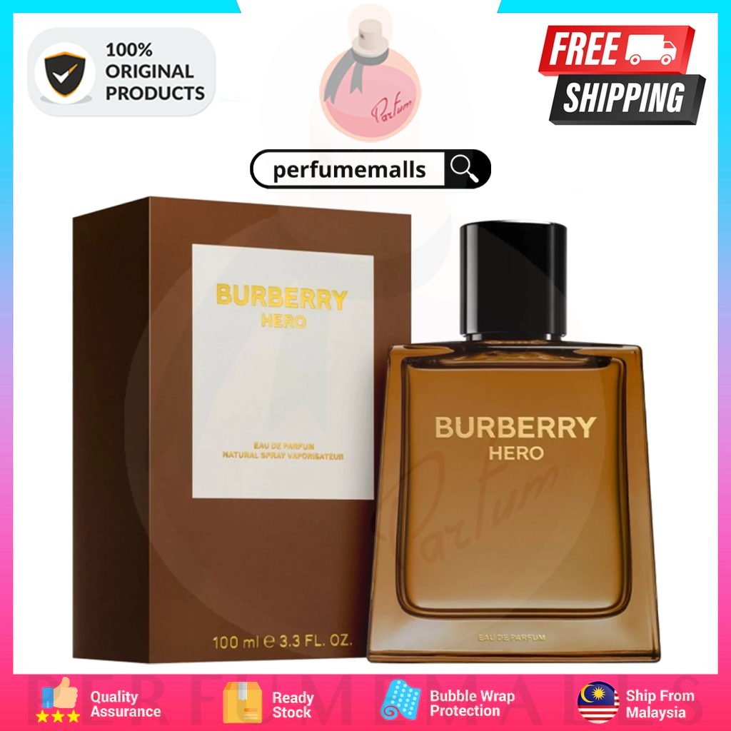 Burberry Hero EDP 100ml (100% Original & Authentic Official Burberry ...