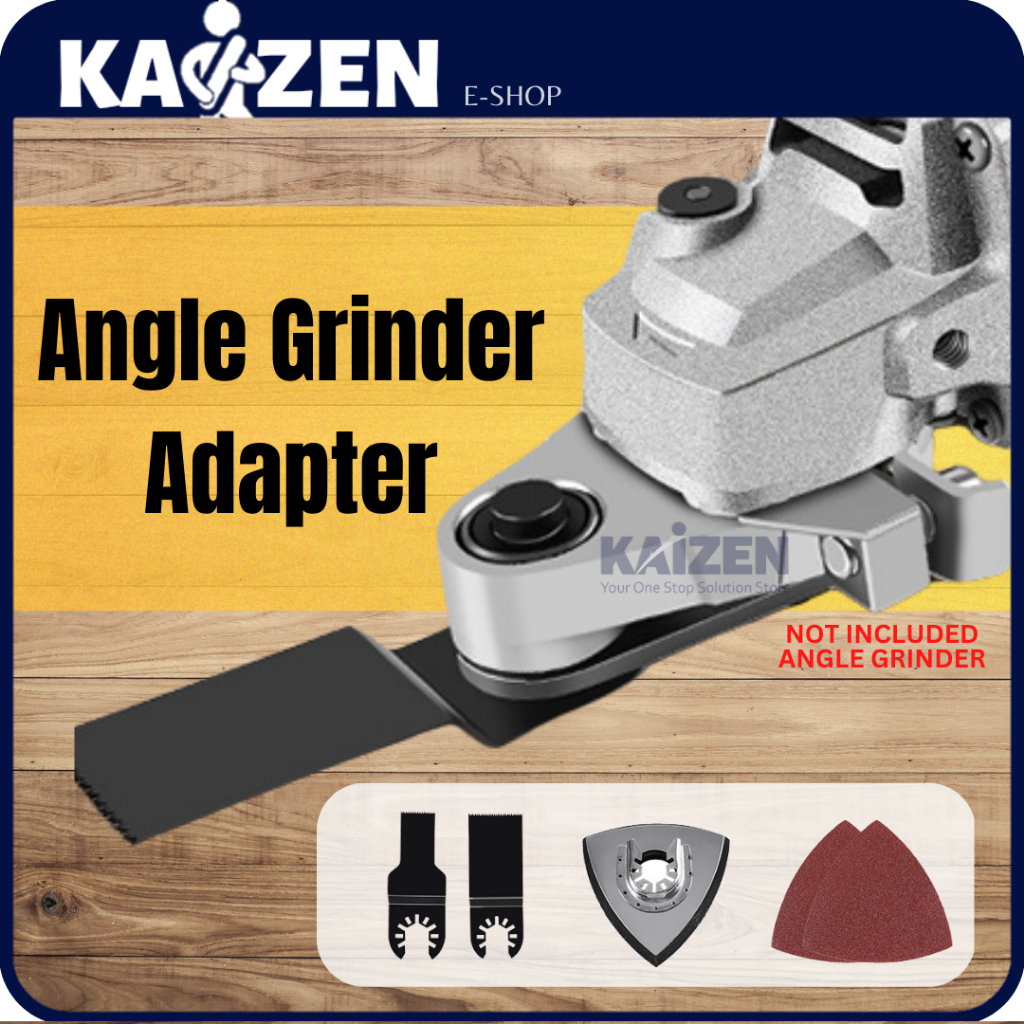 Angle Grinder Adapter for 4" M10 Angle Grinder Oscillating Tool Kit