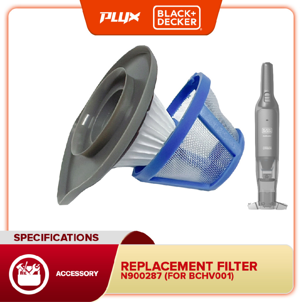 BLACK & DECKER HLVC320B Vacuum Cleaner N866979 Replacement Filter