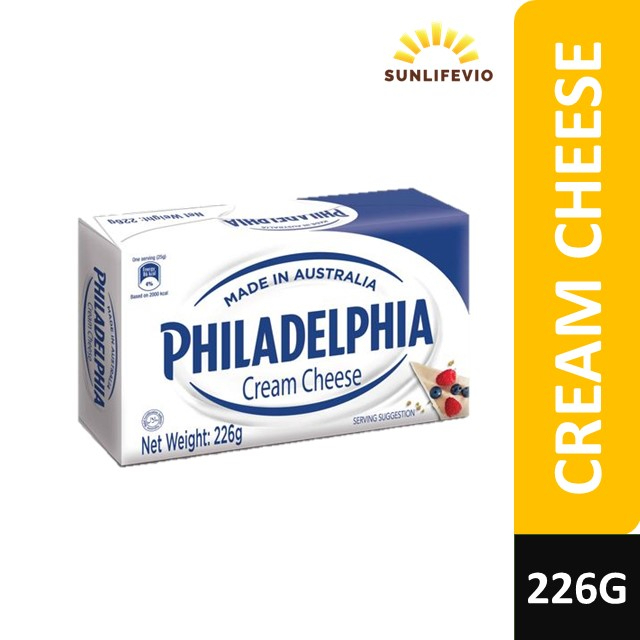PHILADELPHIA CREAM CHEESE 226GM (WITH ICE PACK) Shopee Malaysia