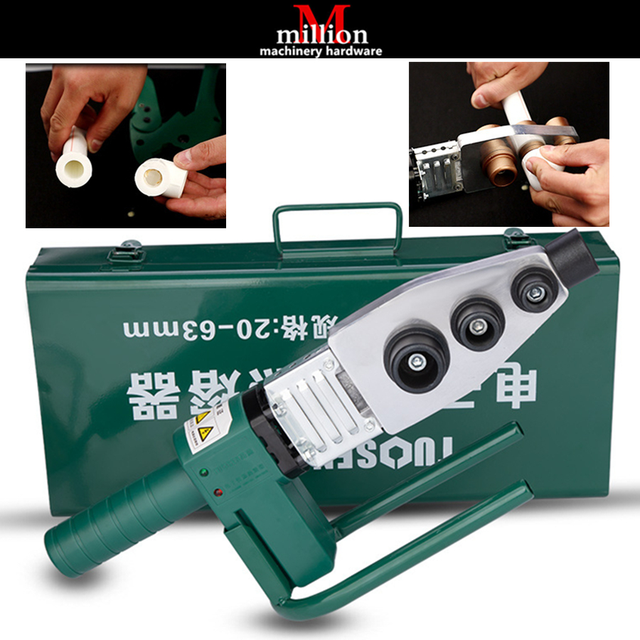 Tuosen 2032mm / 2063mm PPR Plastic Pipe Water Pipe Welder Welding Machine Melting PPR Welding