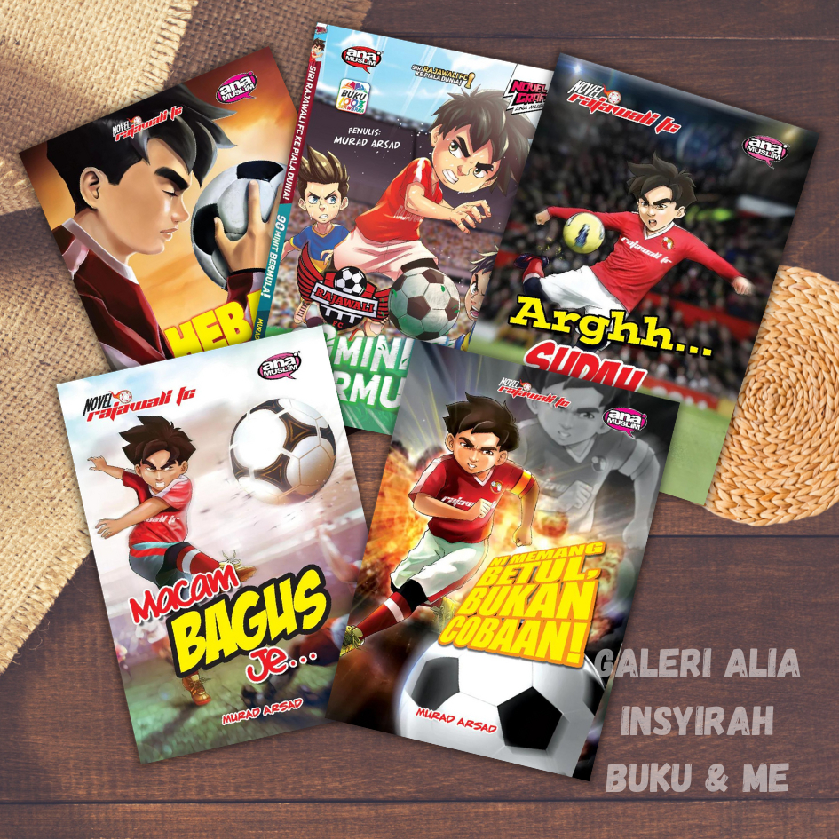 Novel Remaja Ana Muslim Siri Novel Rajawali FC Malay Books Novel Kanak kanak