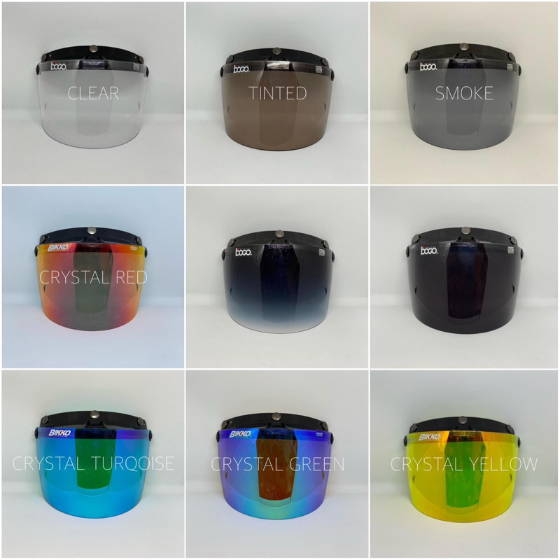 Visor BOGO & Visor BIKKO For SGV Helmet Shopee Malaysia