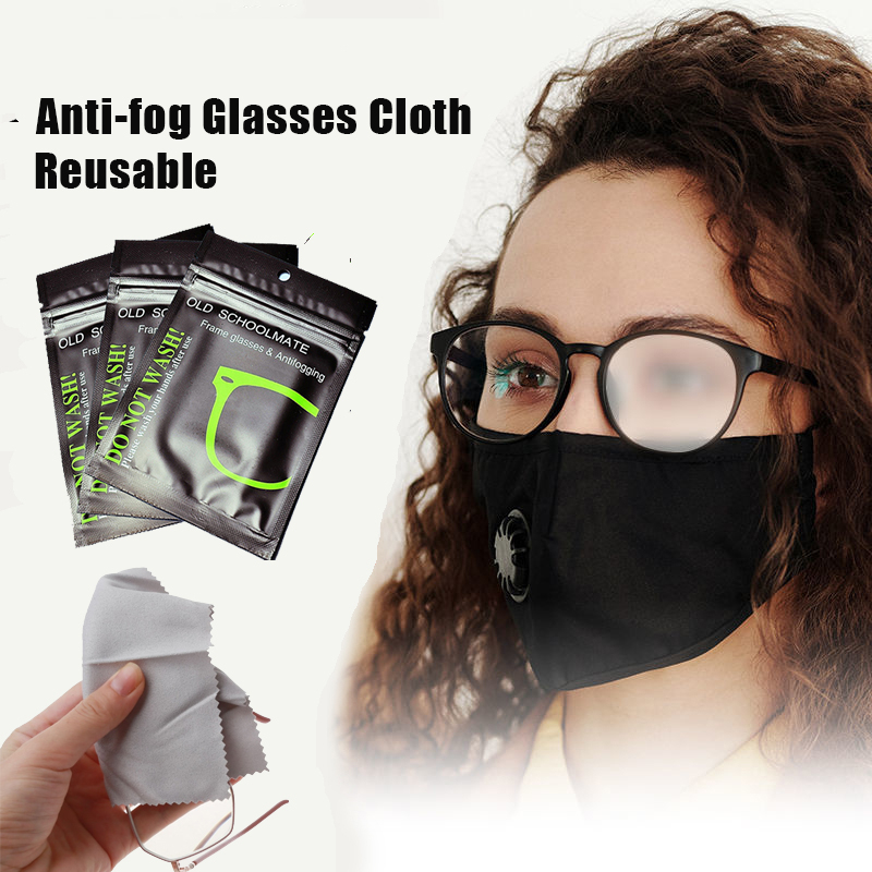 Eyeglasses Cleaning Wipe / Kain Cermin Mata / Reusable AntiFog Wipes