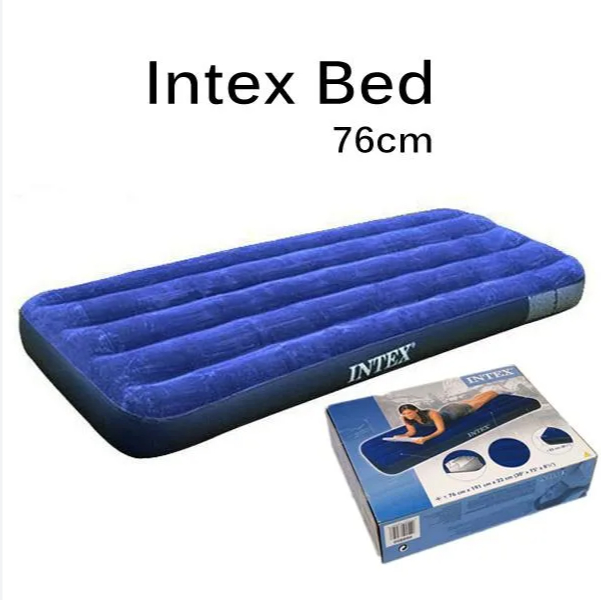 Intex Inflatable Single Air Bed Mattress Sleeping 76cm Shopee Malaysia