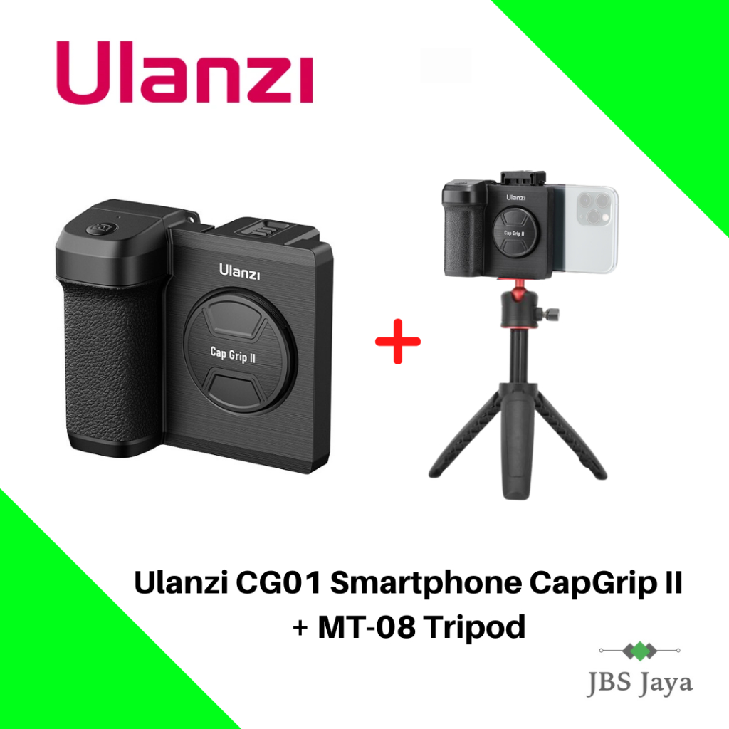 Ulanzi CG01 Smartphone CapGrip II Wireless Bluetooth Selfie Handle Grip ...