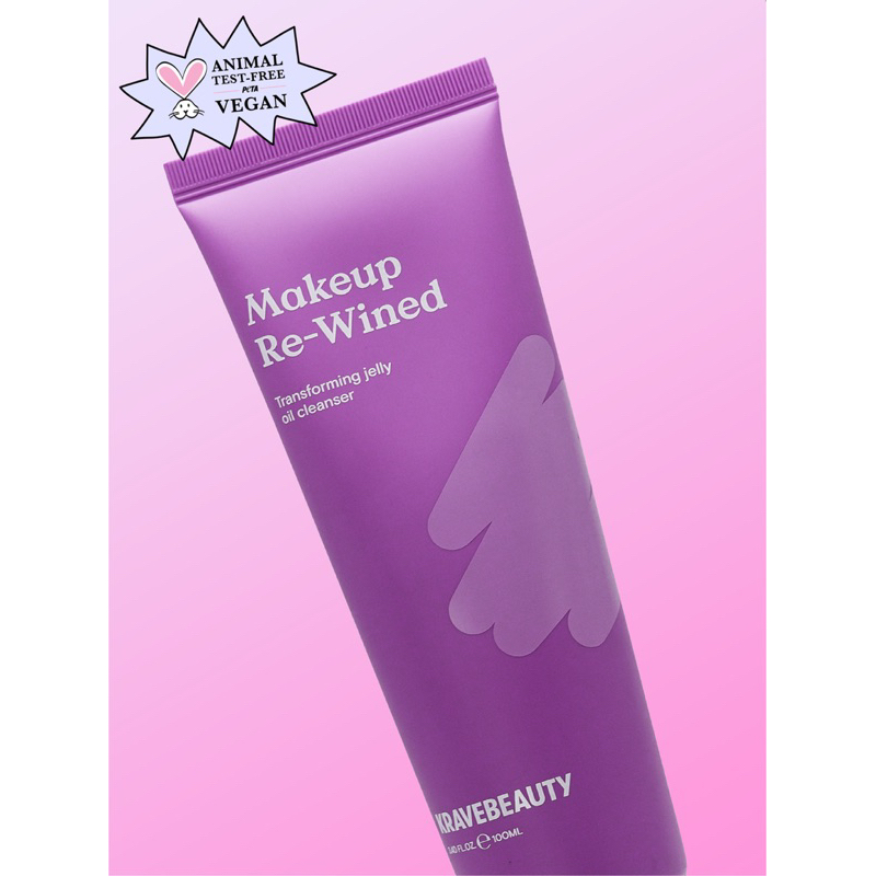 Krave Beauty Makeup ReWined Transforming Jelly Oil Cleanser 100ML