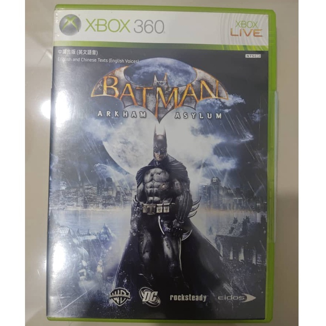 Batman Arkham Asylum XBOX 360 USED Shopee Malaysia