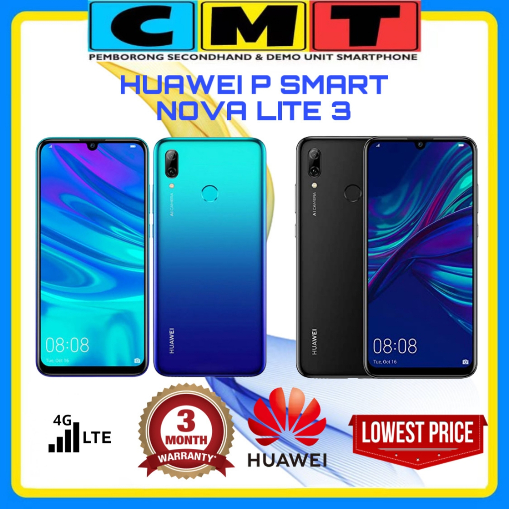 blozen het spoor Door READY STOCK] Huawei P Smart 2019/Nova Lite 3/P Smart/Nova Lite 2/Nova Lite/ Nova Plus/Nova 2/Nova 2i/Nova 3/Nova 3i Used | Shopee Malaysia