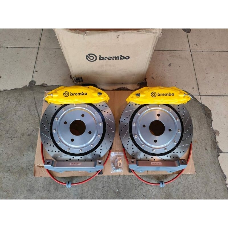 Brembo F40 4 Pot 300mm Myvi 17+ Front Brake Caliper Kit Shopee Malaysia
