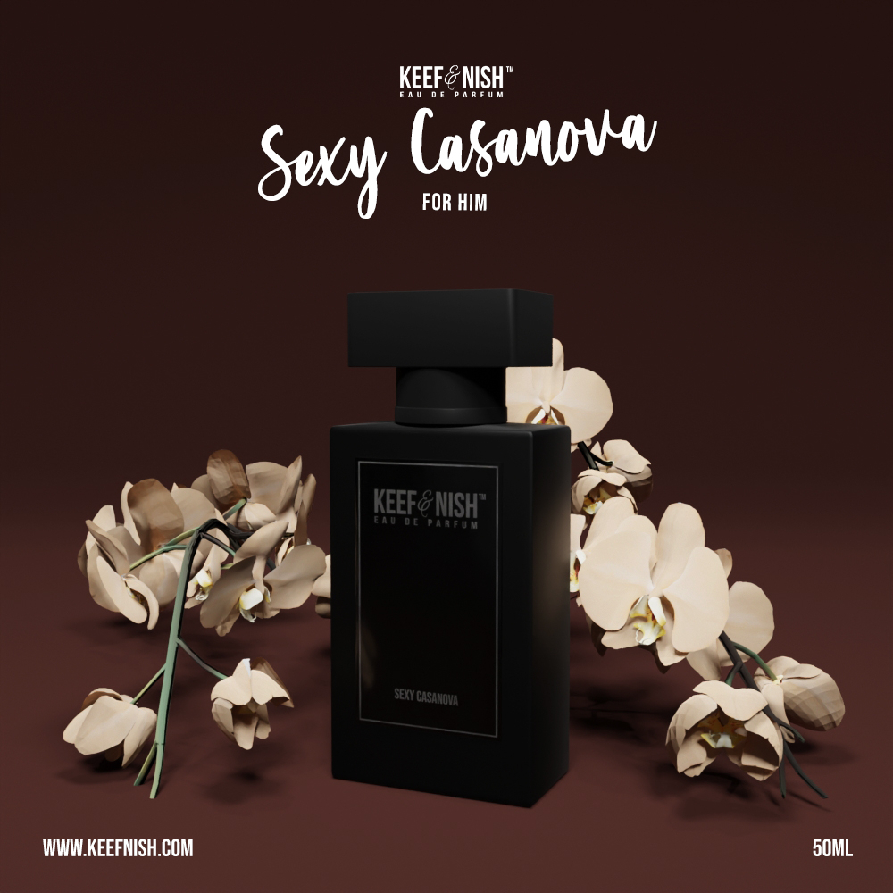 PERFUME PARFUM EDP MINYAK WANGI KEEF & NISH SEXY CASANOVA 50ML/30ML ...