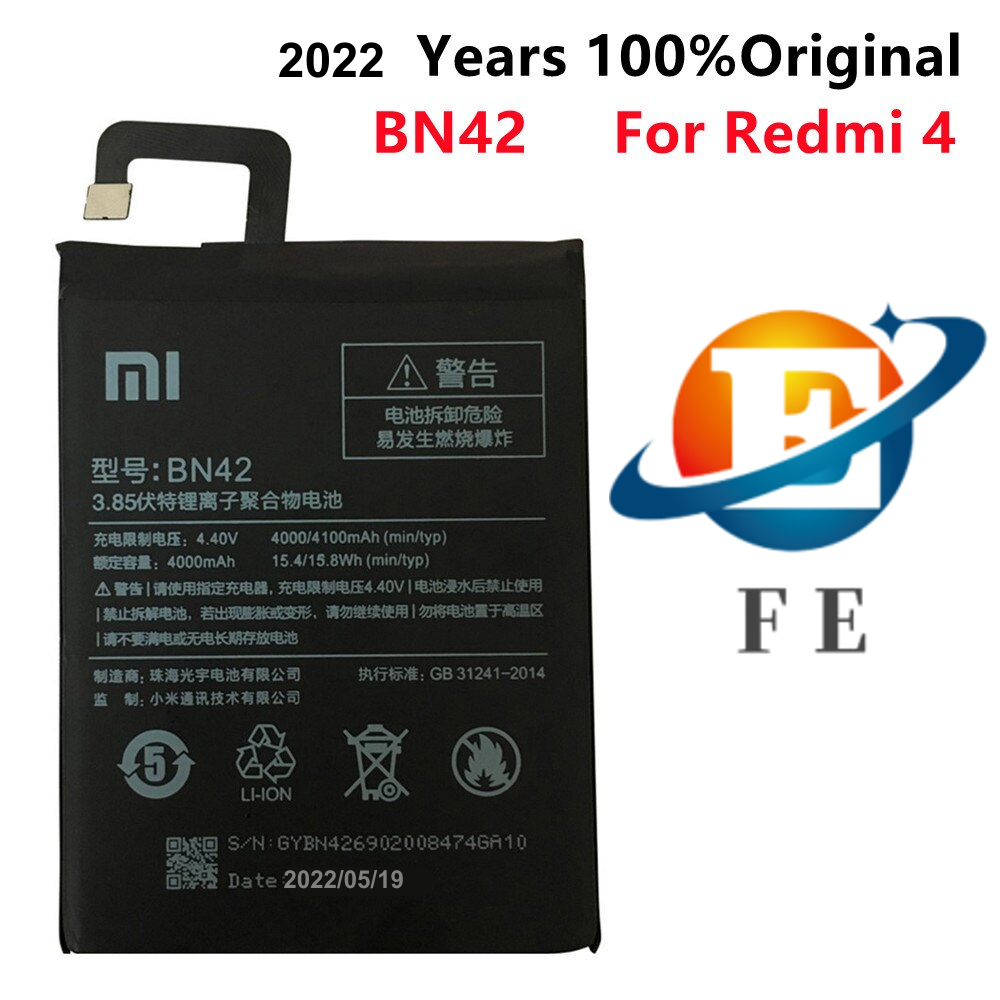 Redmi 4 4100mAH BN42 Battery | Shopee Malaysia