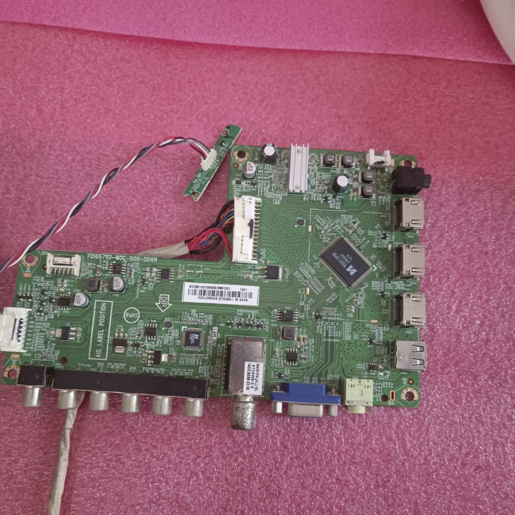 🔥USED🔥 ORIGINAL PHILIPS 32PHT5109/98 MAIN BOARD WITH SENSOR 715G6792-M0C-000-004N SPEAKER SET READY STOCK