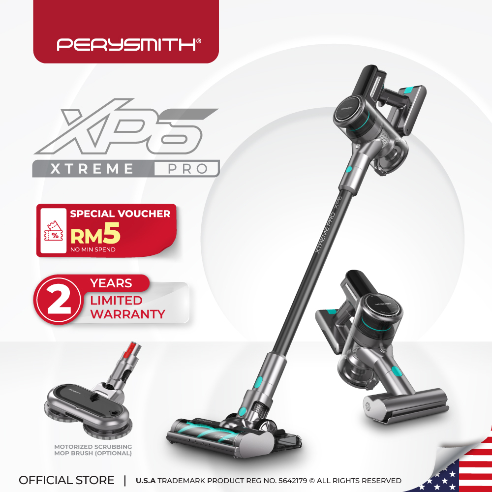 PerySmith Cordless Vacuum Cleaner Xtreme Pro Series XP6 | Shopee Malaysia