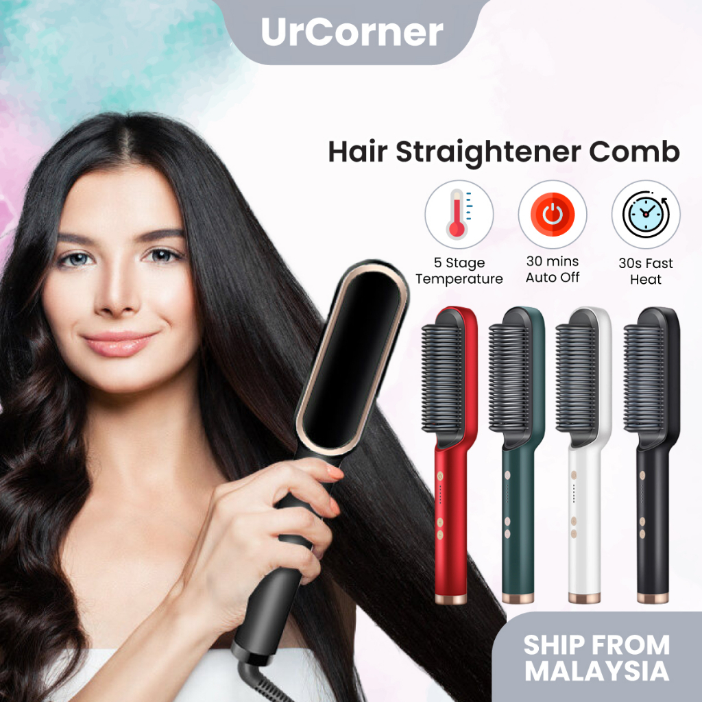 Hair Straightener Straightening Styling Tool Comb (Ready Stock) | Shopee  Malaysia