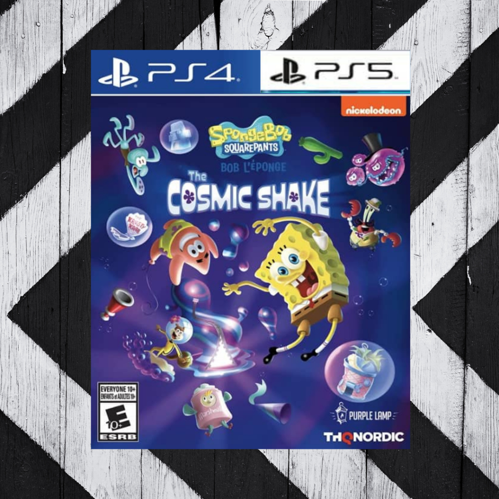 (Ready Stock) PS4/PS5 SpongeBob SquarePants:The Cosmic Shake Full Game ...