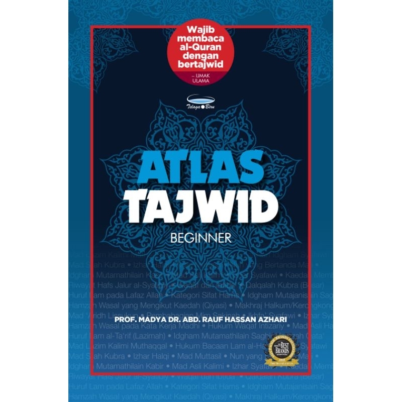 Atlas Tajwid | Prof. Madya Dr. Abd. Rauf Hassan Azhari | Telaga Biru | Mbam