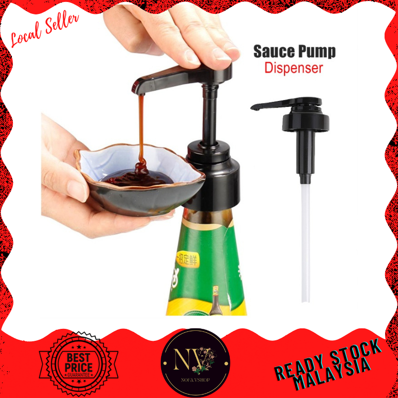 [VIRAL] Sauce Bottle Squeezer Oyster Sauce Pump Head Oil Chili Tomato