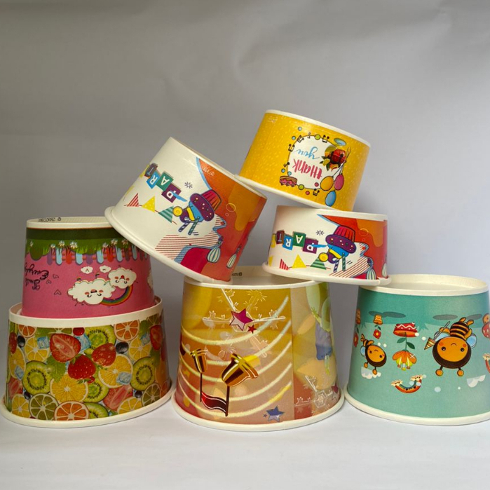 Cup Kertas Aiskrim Paper Cup Icecream Tiada Penutup Brand ZHONG GXING ...