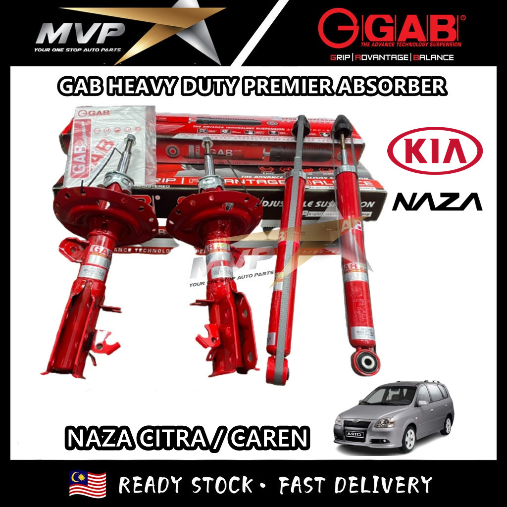 Original GAB Heavy Duty Sport Absorber Naza Citra / Kia Caren 2