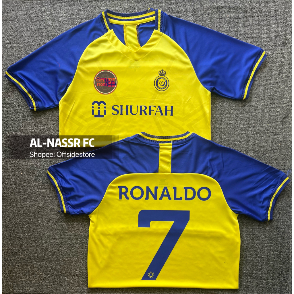 Men Cristiano Ronaldo Jersey, CR7 Al Nassr FC Jersey - Yellow  (KDB-231144260) - KDB Deals