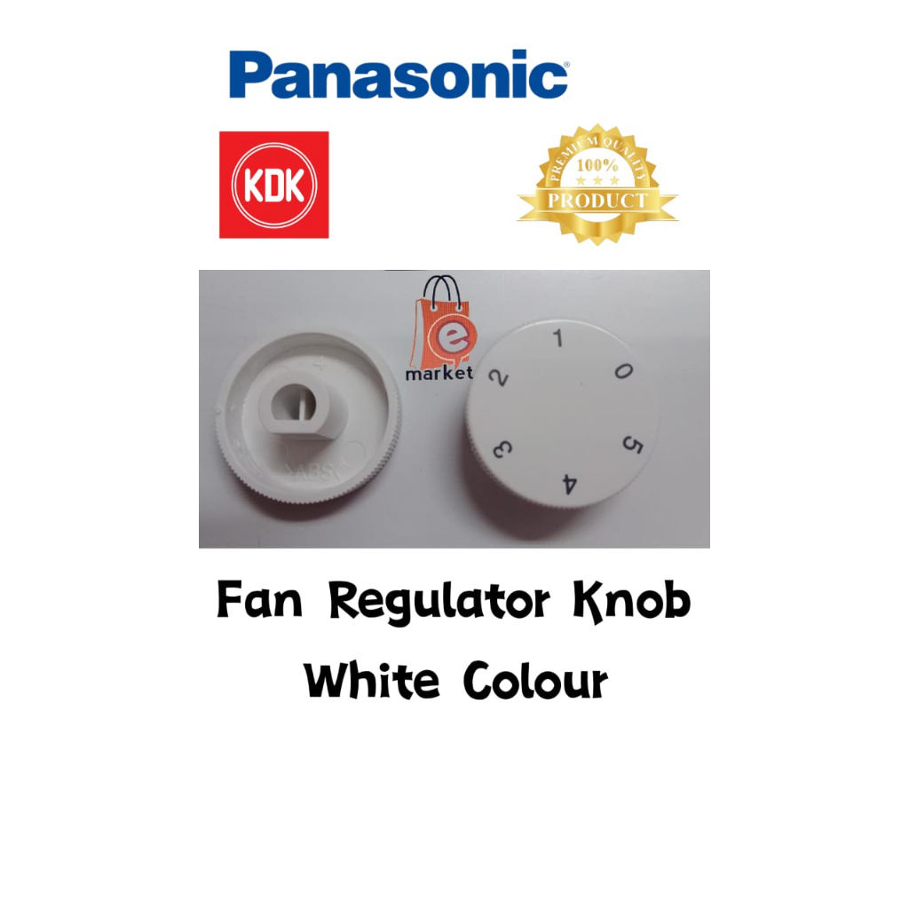 Panasonic / KDK Fan Regulator Knob White Colour Shopee Malaysia