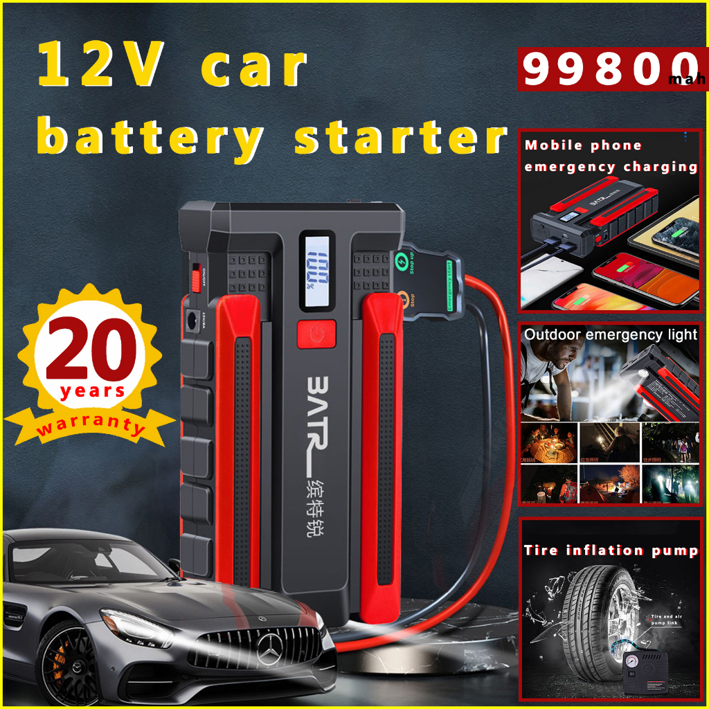 Spot goods 12V car jumper power bank jump start power bank powerbank ...