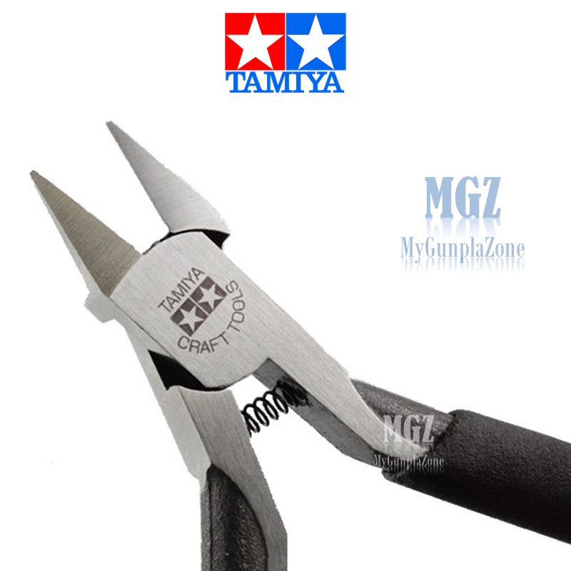 Tamiya Sharp Pointed Side Cutter For Plastic Slim Jaw 74123 Shopee Malaysia