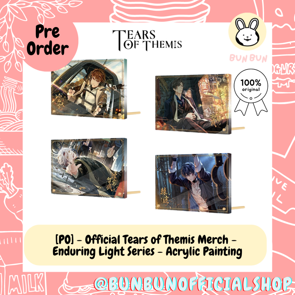 [PO] - Official Tears of Themis/Mihoyo Merch - Enduring Light Series ...