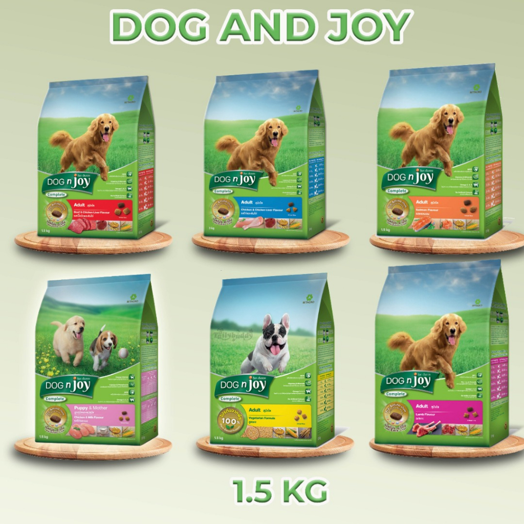 Dog n Joy Adult/Pupy&Mother Dog Food 1.5kg Shopee Malaysia