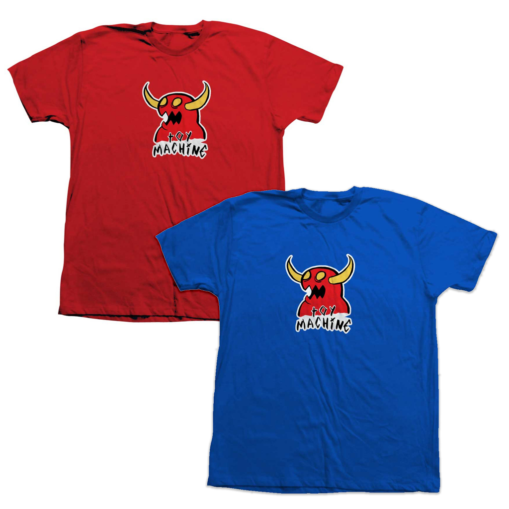 Toy Machine Mini Monster T-Shirt ( Royal Blue / Red )