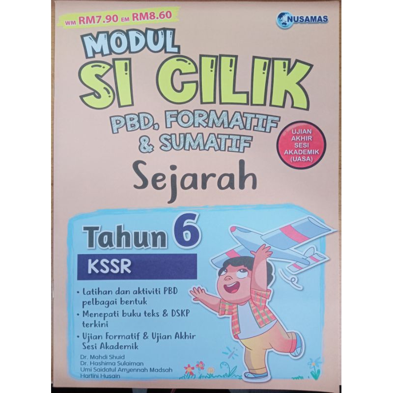 MODUL SI CILIK SEJARAH TAHUN 6 KSSR  Shopee Malaysia