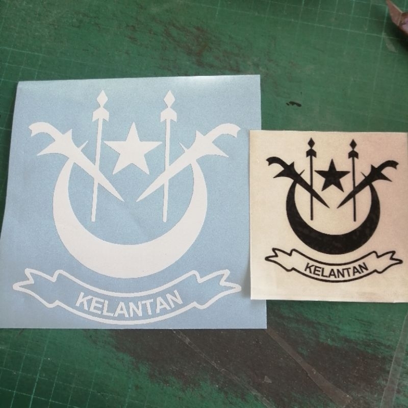 sticker logo kelantan Shopee Malaysia