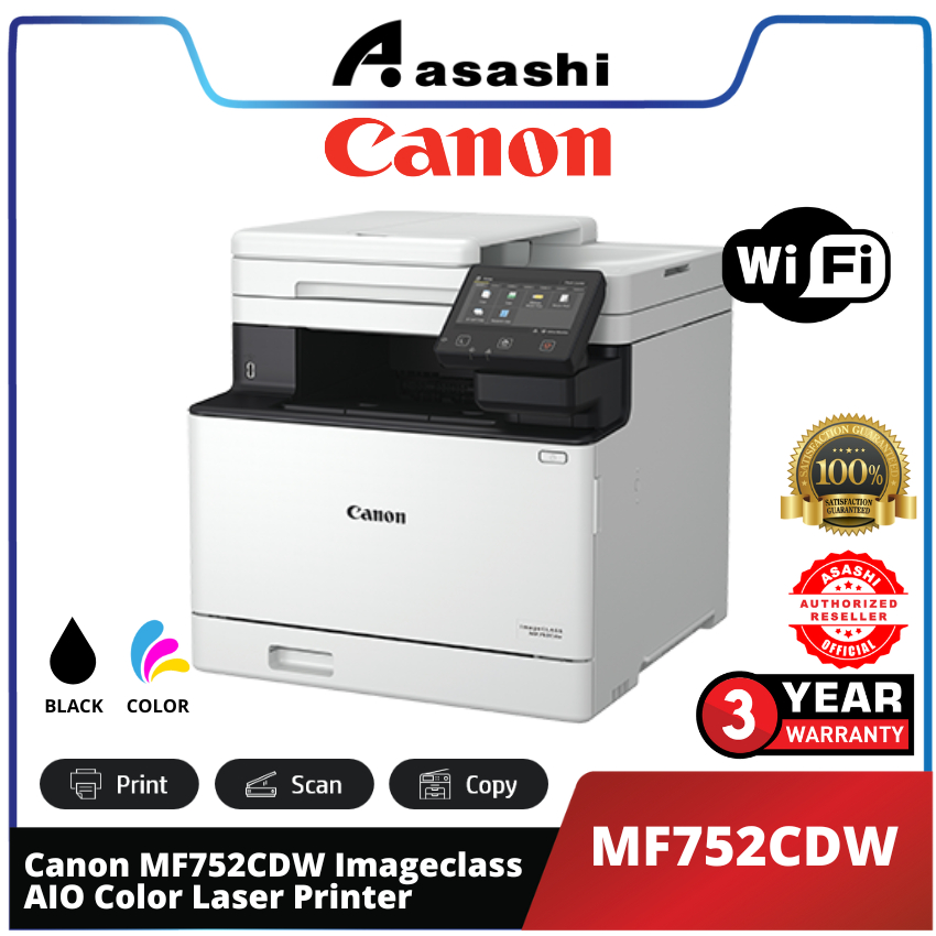 Canon MF752CDW Imageclass AIO Color Laser Printer (Duplex Print,Scan