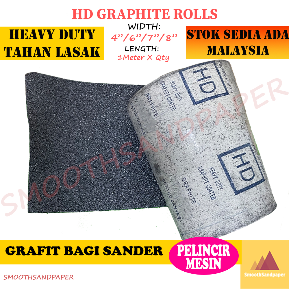 HD Graphite Cloth Roll Lubrication Wide Belt Sanding Machine HD型石墨布石墨垫片耐高温平板砂光机拉丝机润滑带 image 3