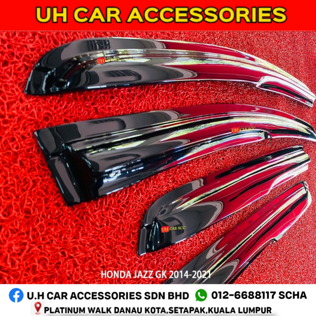 HONDA JAZZ GK 20142023 MUGEN SIDE DOOR SUN VISOR WINDOW VISOR AIR