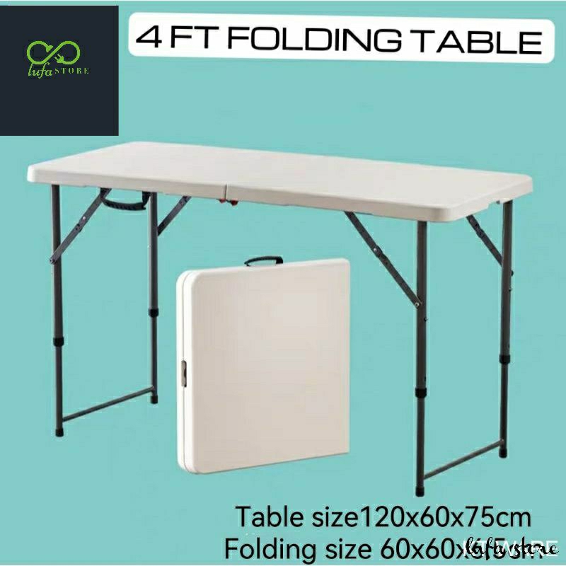 2X4 FT Multipurpose Folding Table Heavy Duty Exhibition Dining Outdoor