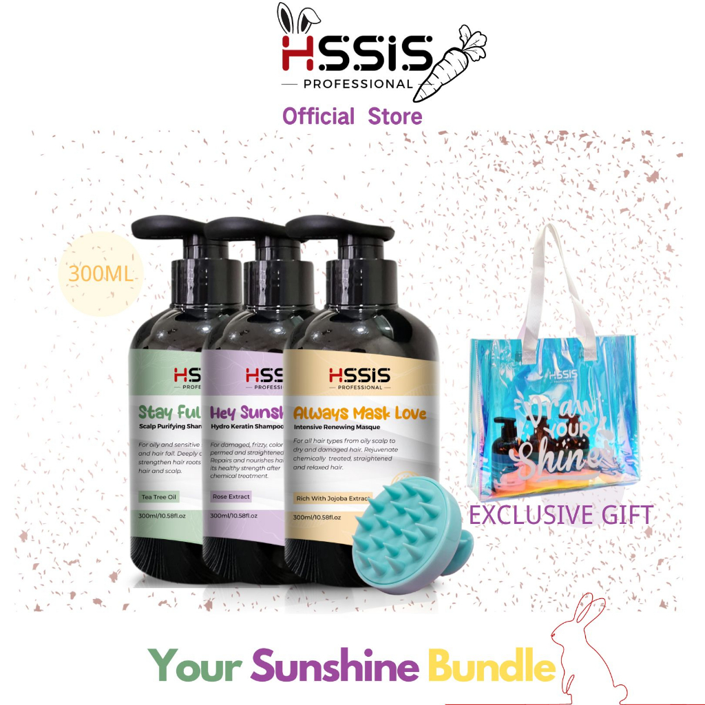 [YOUR SUNSHINE BUNDLE]SCALP PURIFYING SHAMPOO / HYDRO KERATIN SHAMPOO