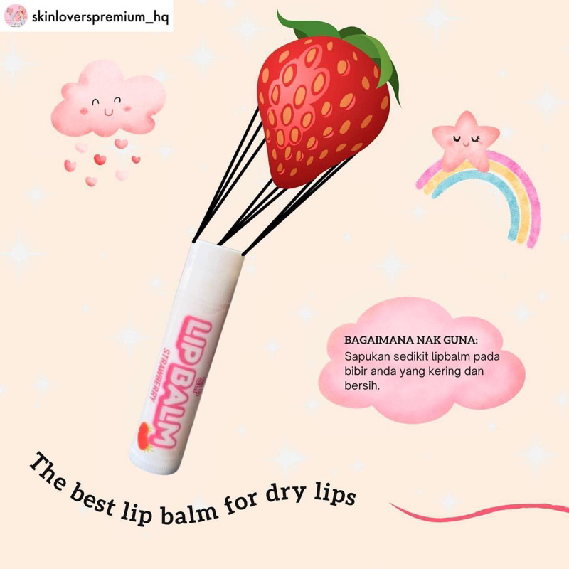 Lip Balm Strawberry (SLP)